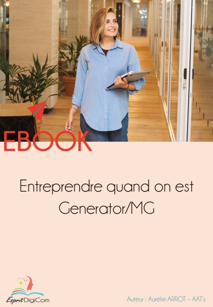 Ebook entreprendre quand on est Generator ou MG