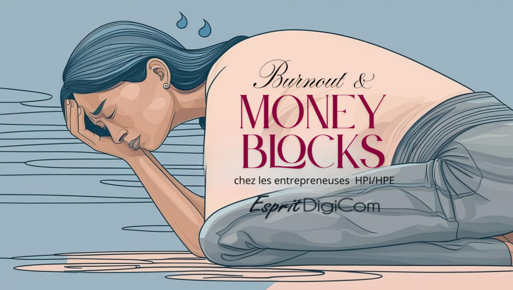 Burnout & Money Blocks chez les entrepreneuses HPI-HPE