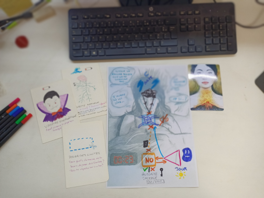Live Drawing Human Design : Le vrai coût de tes non-dits pendant la journée